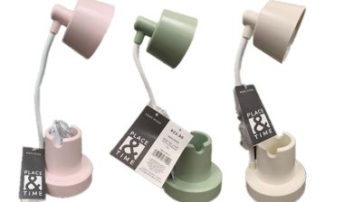 Product photo of recalled lamps, representing the Jo-Ann recall.