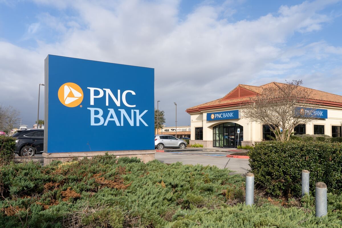 PNC Bank sign outside bank representing the PNC class action.