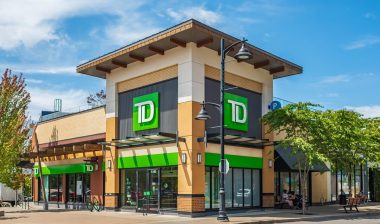 TD Bank branch representing the TD Bank fine.