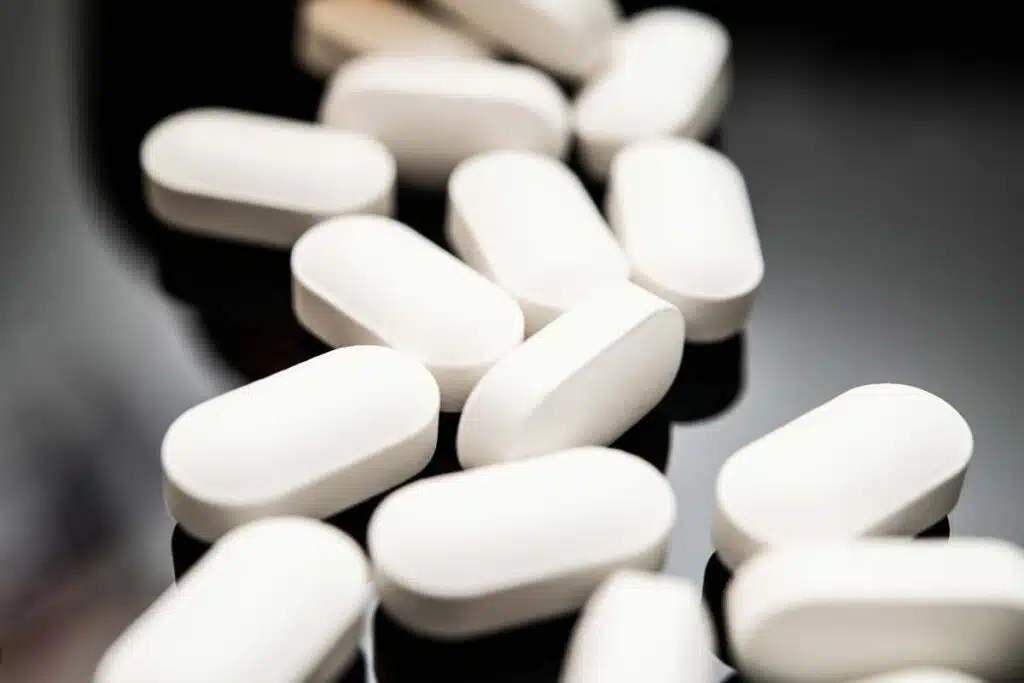 Close up of pills, representing the McKesson settlement.
