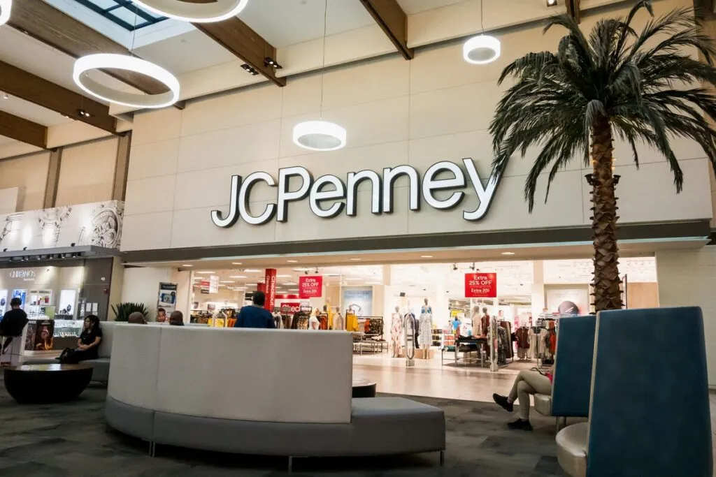 JCPenney store inside of a mall representing the JCPenney class action.