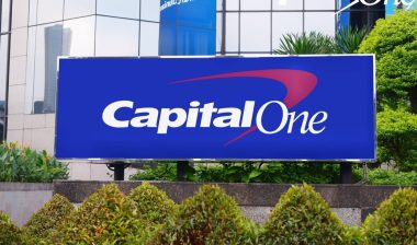 Capital One sign outside building representing the Capital One class action.