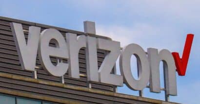 Close up of Verizon signage, representing the Verizon class action.