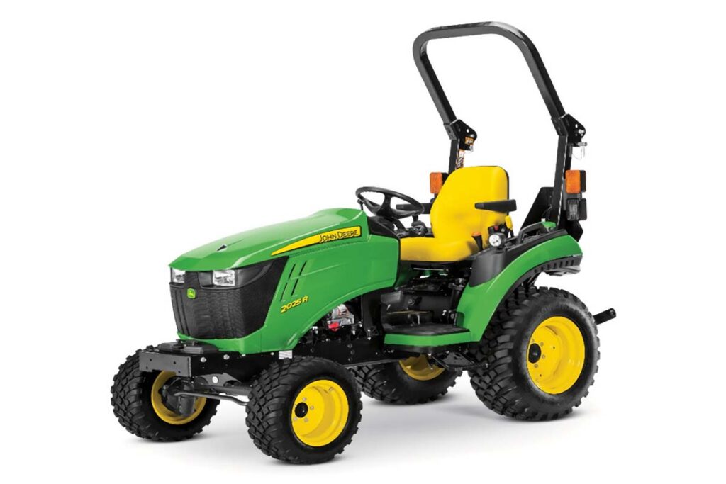 Product photo of recalled tractor by John Deere, representing the John Deere recall.