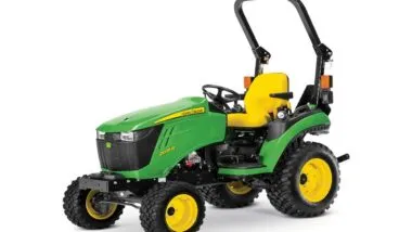 Product photo of recalled tractor by John Deere, representing the John Deere recall.