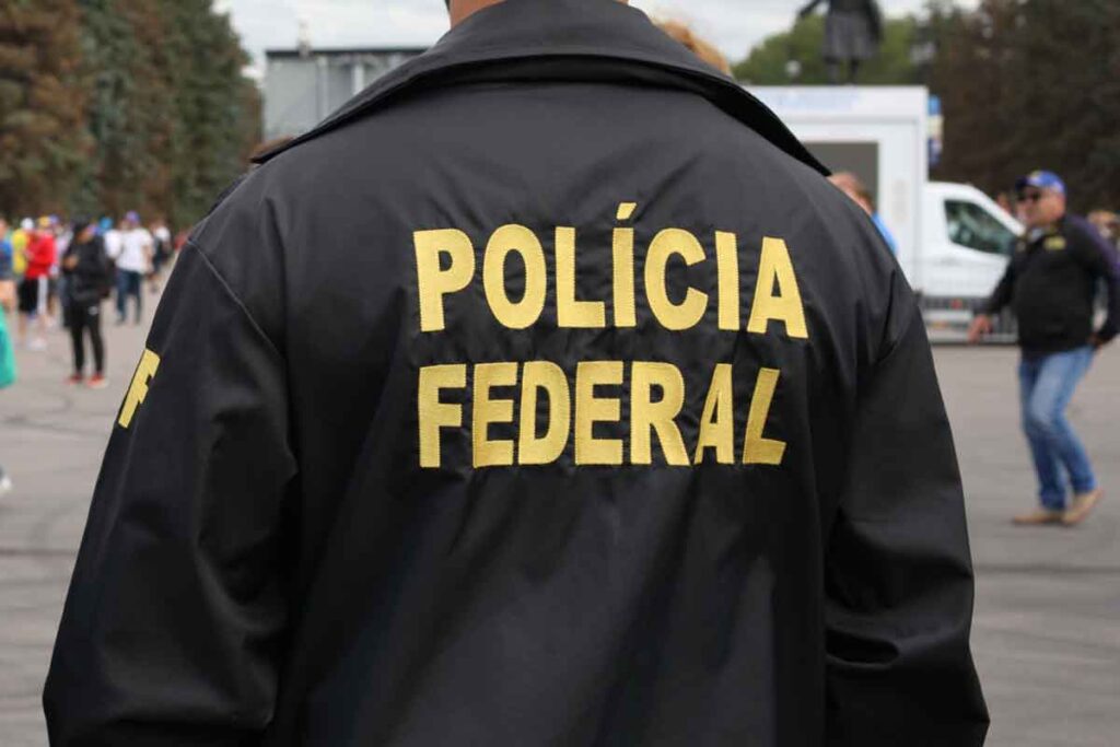 Back of a Brazilian Police uniform, representing the National Public Data hacker.