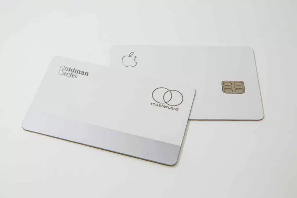 Apple Card against a white backdrop, representing the AppleCard settlement.