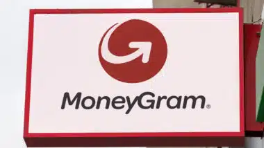 MoneyGram logo on sign representing the MoneyGram data breach.