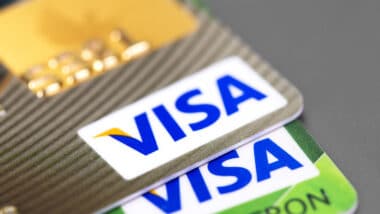 Visa cards side by side representing the Visa class action.