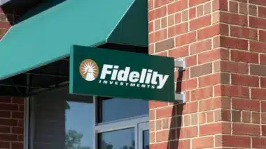 Fidelity signage, representing the Fidelity data breach.