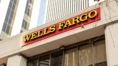 Close up of Wells Fargo signage, representing the Wells Fargo class action.