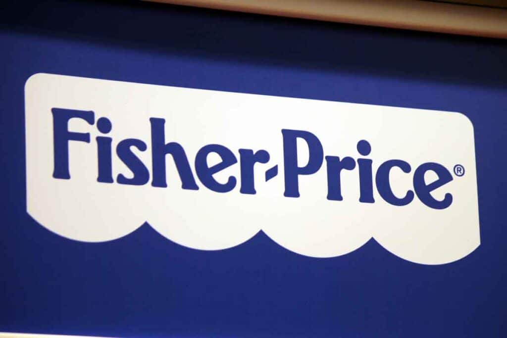 Close up of Fisher-Price signage, representing the Fisher-Price class action.
