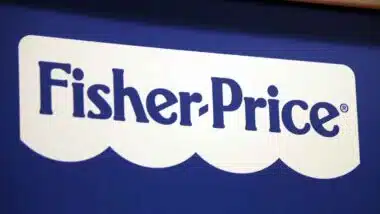 Close up of Fisher-Price signage, representing the Fisher-Price class action.