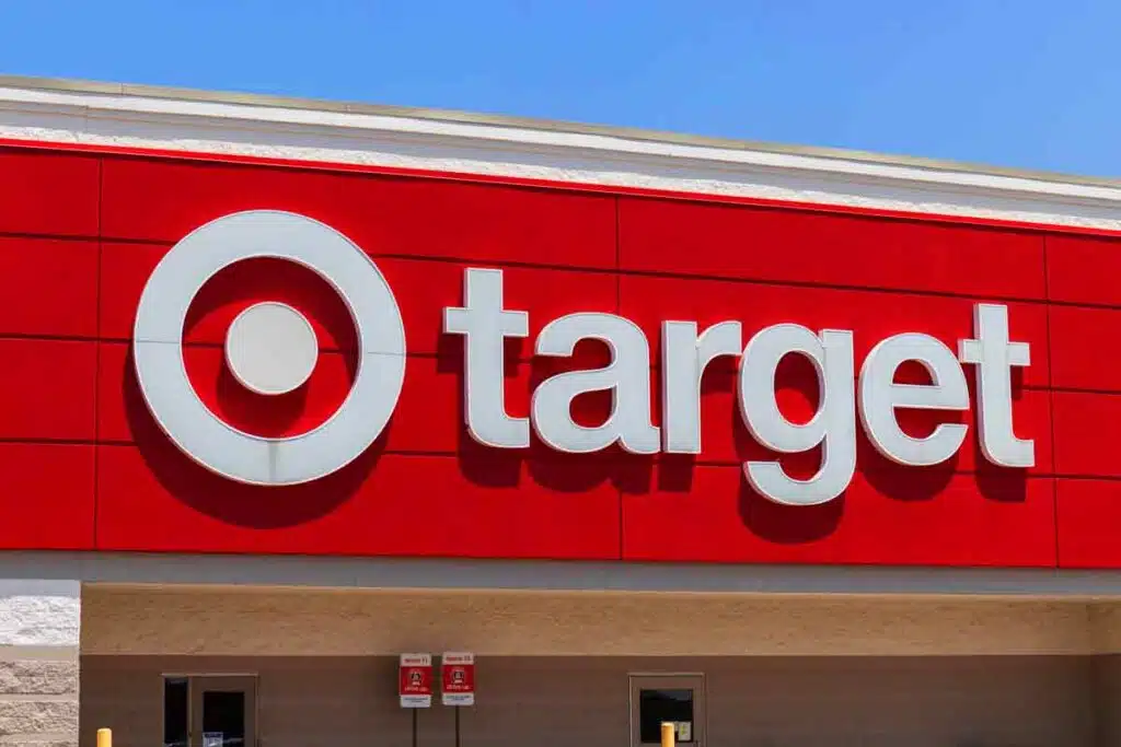 Close up of Target signage, representing the Target class actions.