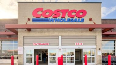 Costco storefront, representing the salmon recall.
