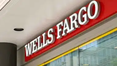 Close up of Wells Fargo signage, representing the Wells Fargo class action.