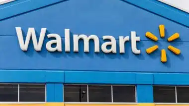 Close up of Walmart signage, representing the Walmart class action.