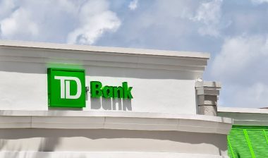 Exterior of a TD Bank location, representing the TD Bank settlement.