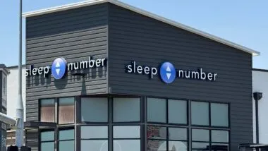 Exterior of a Sleep Number store, representing the Sleep Number class action.