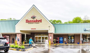 Exterior of a Hannaford location, representing the Hannaford recall.