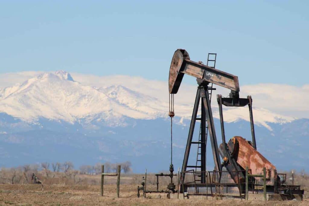 An abandoned gas well, representing Diversified Energy Co. class action.