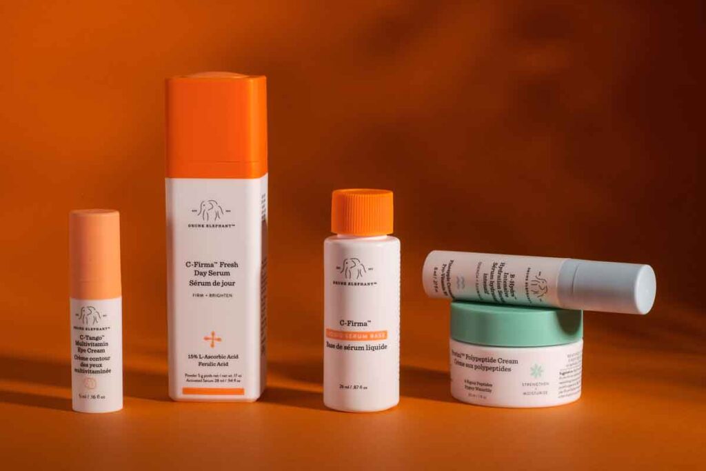 Drunk Elephant products, representing the Drunk Elephant recall.