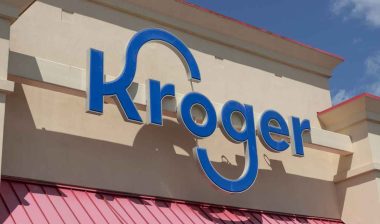 Close up of Kroger signage, representing Kroger class action.