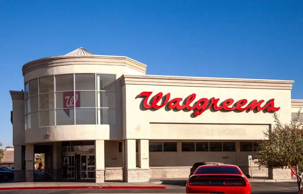 Walgreen store front representing the Walgreens class action.