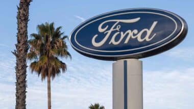 Ford signage, representing the Ford data breach.