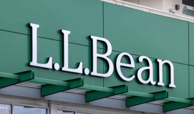 Close up of L.L. Bean signage, representing the L.L. Bean class action.