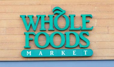 Close up of Whole Foods signage, representing the Whole Foods recall.