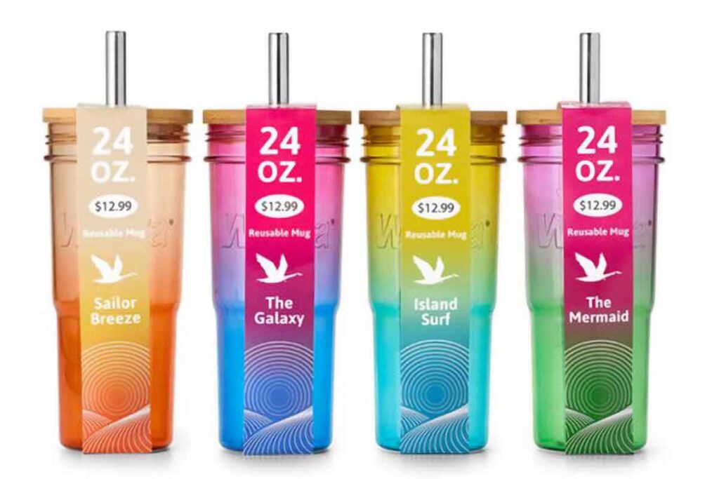 Product photo of recalled tumblers by Halo, representing the Halo tumbler recall.
