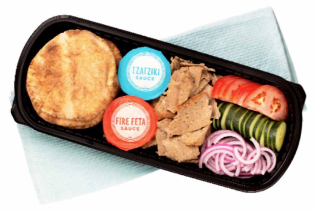 Product photo of recalled gyro kit, representing the Sprouts recall.