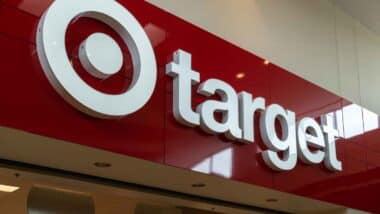Close up of Target signage, representing the Target class action.