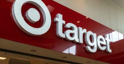 Close up of Target signage, representing the Target class action.