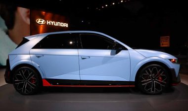 Side view of a Hyundai IONIQ 5, representing the Hyundai recall.