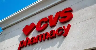 Close up of CVS pharmacy signage, representing the CVS lawsuit.