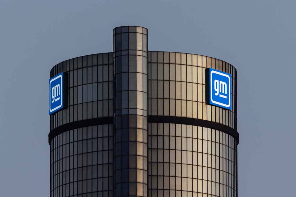 General Motors headquarters building, representing the GM recalls.