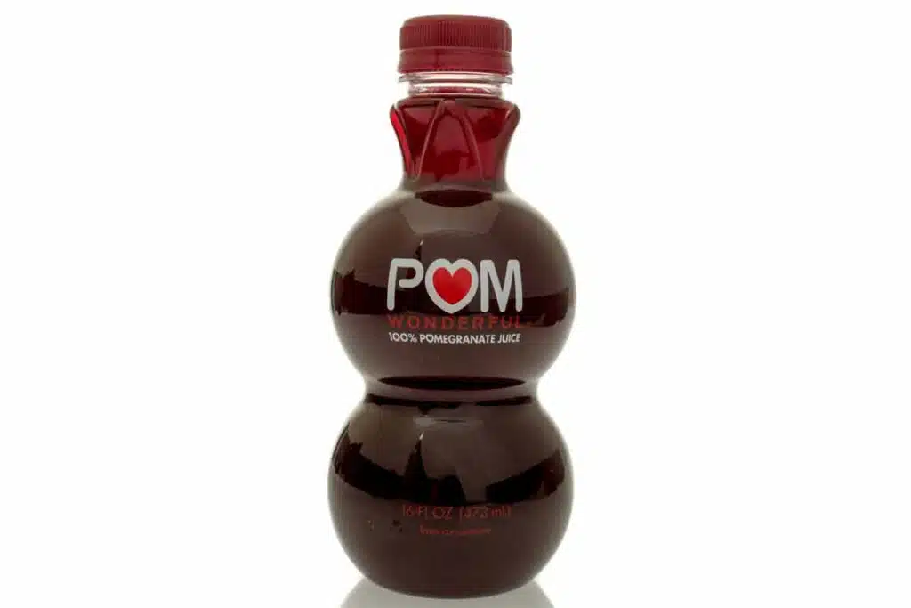 Product photo of POM pomegranate juice, representing the Pom pomegranate juice class action.