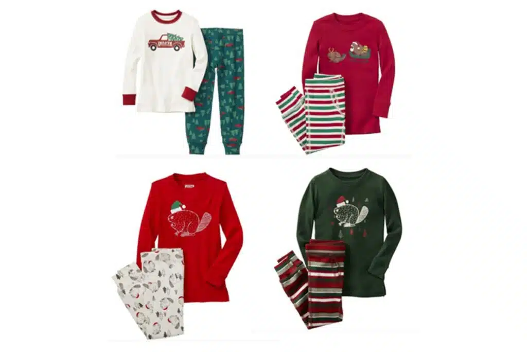 Product photo of recalled childrens pajamas, representing the children's pajamas recall.