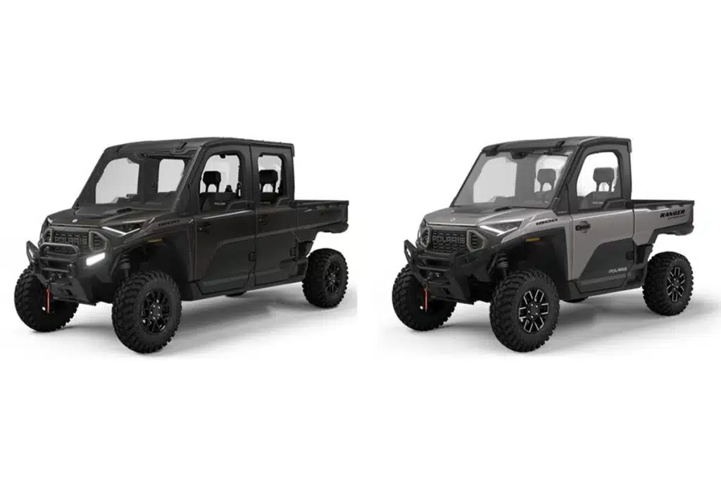 Product photos of recalled Polaris vehicles, representing the Polaris recall.