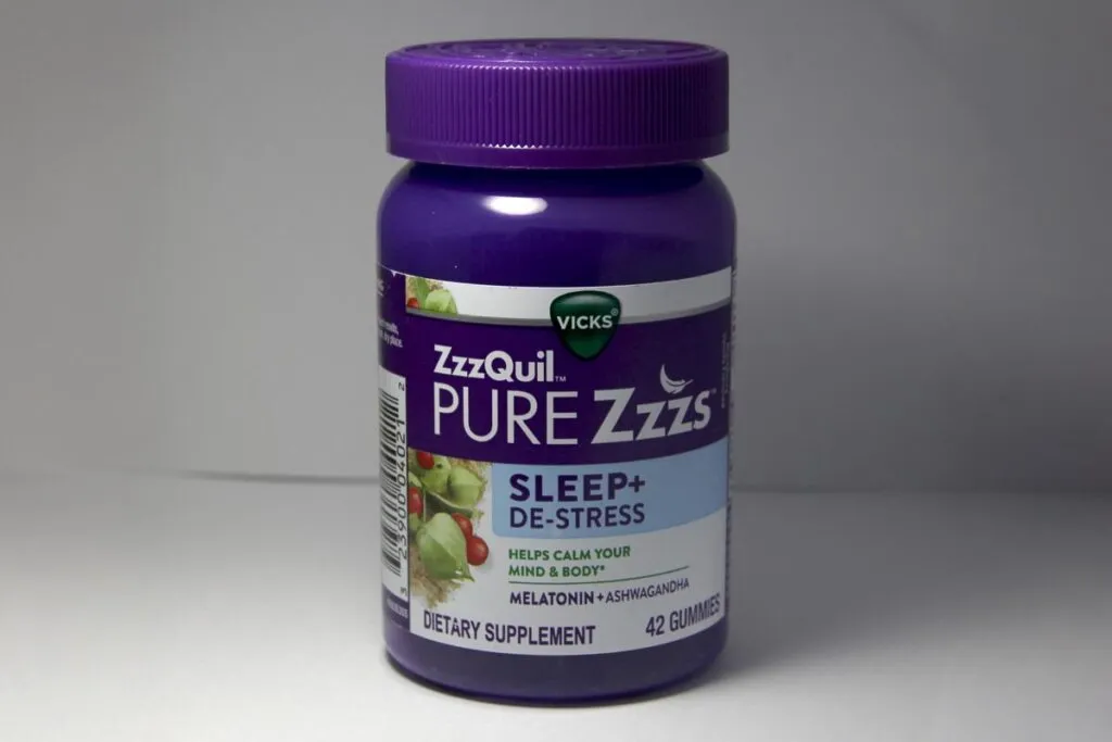 ZzzQuil melatonin product, representing the ZzzQuil class action.