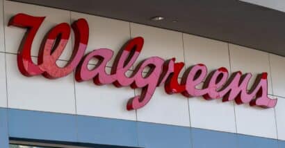 Close up of Walgreens signage, representing the Walgreens class action.
