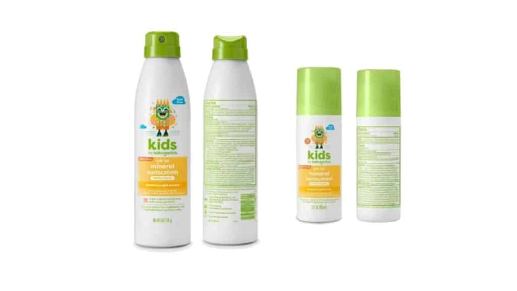 babyganics kids SPF 50+ mineral sunscreen rollerball, totally tropical
babyganics kids SPF 50+ mineral sunscreen continuous spray, totally tropical