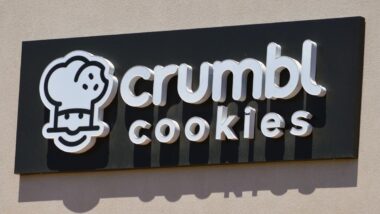 Crumbl Cookies signage, representing the Crumbl class action.