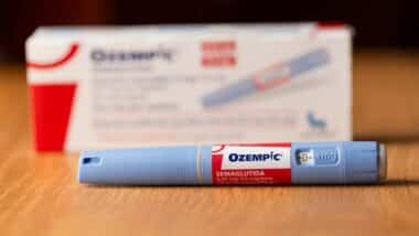 Pen injection of semaglutide named “ozempic”