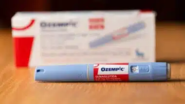 Pen injection of semaglutide named “ozempic”