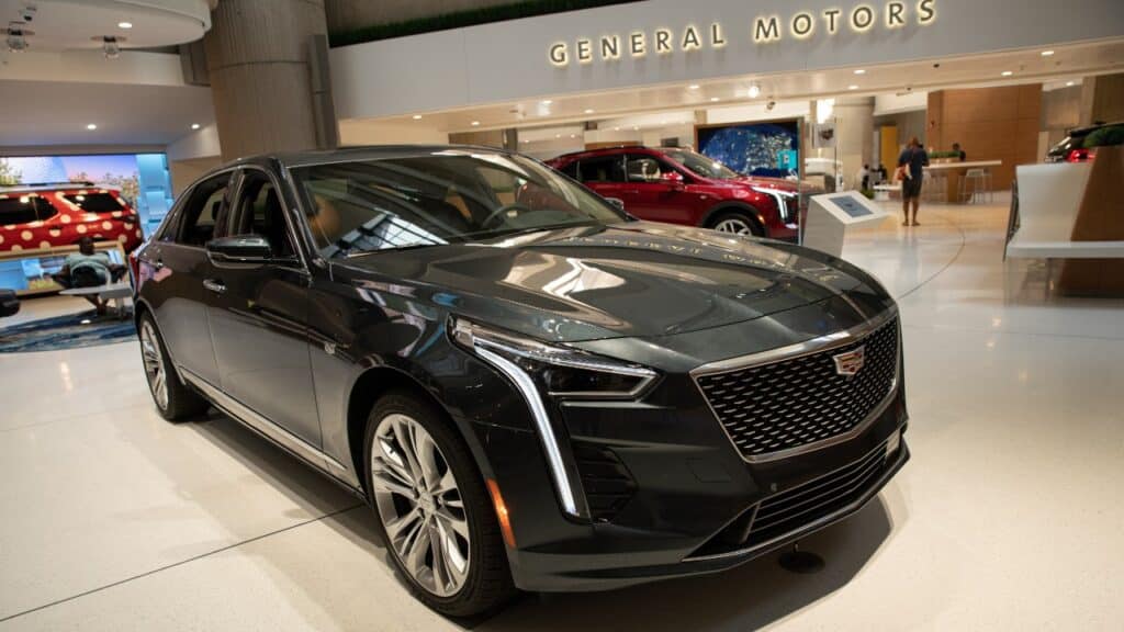 General Motors 2019 vehicles and Chevrolet vehicles currently on display at GM world headquarters