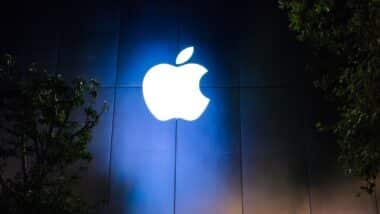 Exterior of an Apple Inc. Store in Los Angeles.