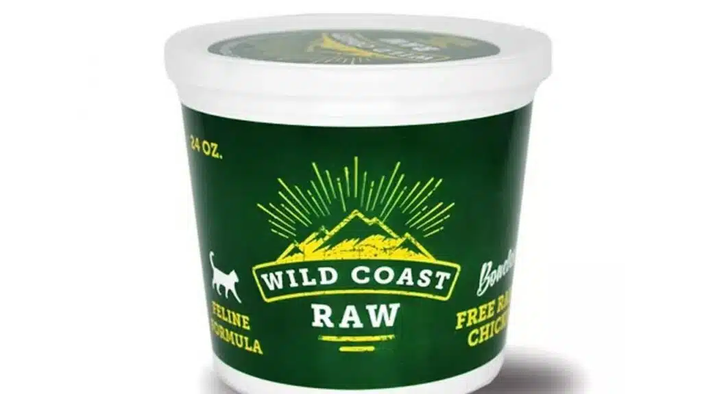 Wild Coast LLC dba Wild Coast Raw of Olympia, WA is recalling lots of frozen Boneless Free Range Chicken Formula raw pet food for cats because it has the potential to be contaminated with Highly Pathogenic Avian Influenza (HPAI) H5N1 also known as bird flu. H5N1 can be transmitted to animals eating contaminated product.